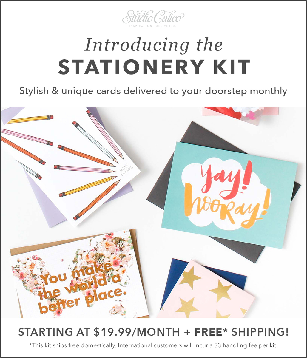 Blog Have you met our new Stationery Kit? Studio Calico